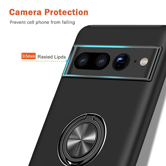 Coque hybride magnétique invisible pour Google Pixel 7A Coque hybride magnétique invisible pour Google Pixel 7A